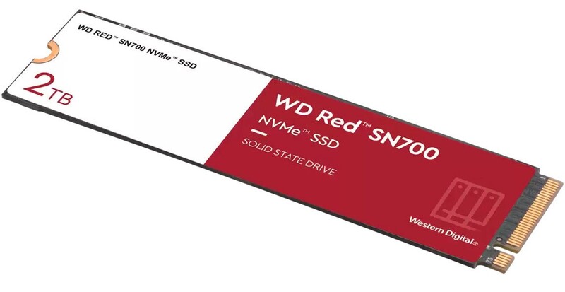 Накопичувач SSD 2TB WD Red SN700 M.2 2280 PCIe 3.0 x4 3D NAND (WDS200T1R0C)