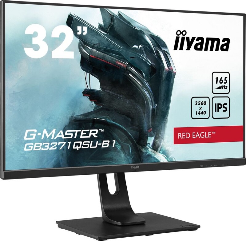 Монітор Iiyama 31.5" G-Master GB3272QSU-B1 IPS Black 165Hz