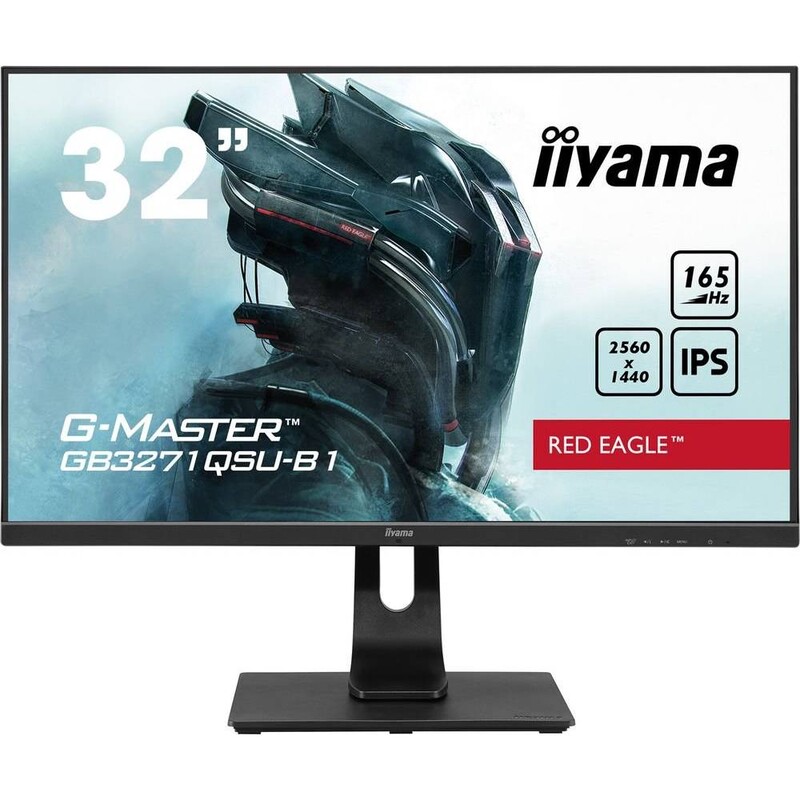 Монітор Iiyama 31.5" G-Master GB3272QSU-B1 IPS Black 165Hz