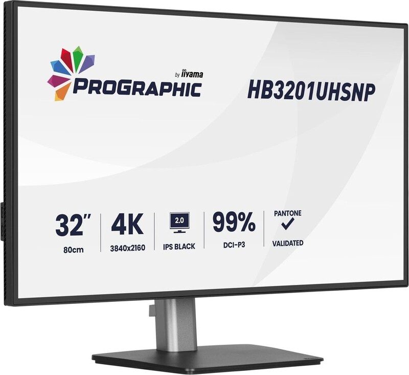 Монітор Iiyama 31.5" ProGraphic HB3201UHSNP-B1 IPS Black