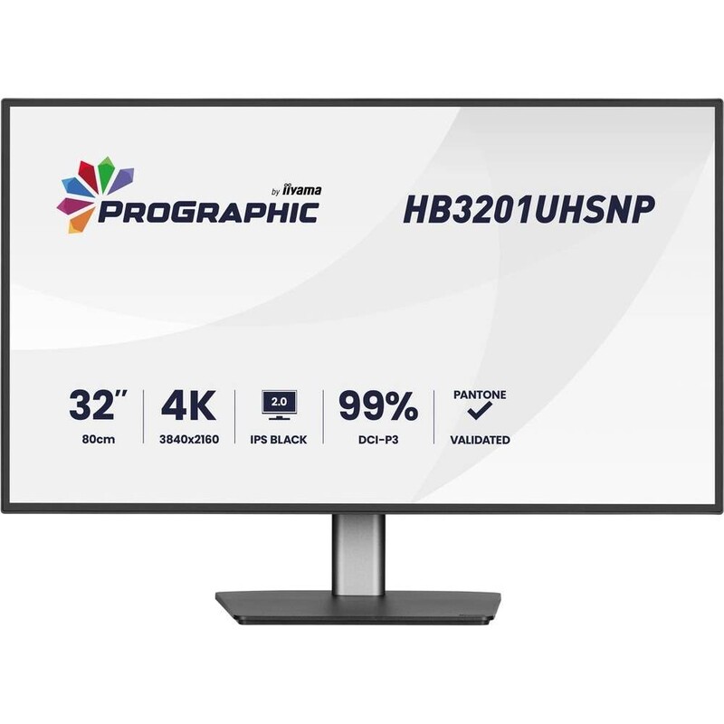 Монітор Iiyama 31.5" ProGraphic HB3201UHSNP-B1 IPS Black
