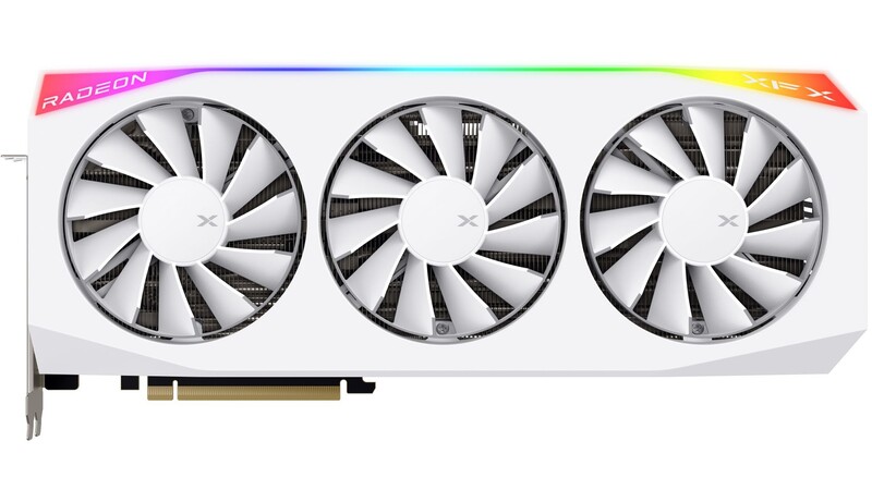 Відеокарта AMD Radeon RX 9070 XT 16GB GDDR6 Mercury OC Magnetic Air Edition With RGB White XFX (RX-97TMARGW9)