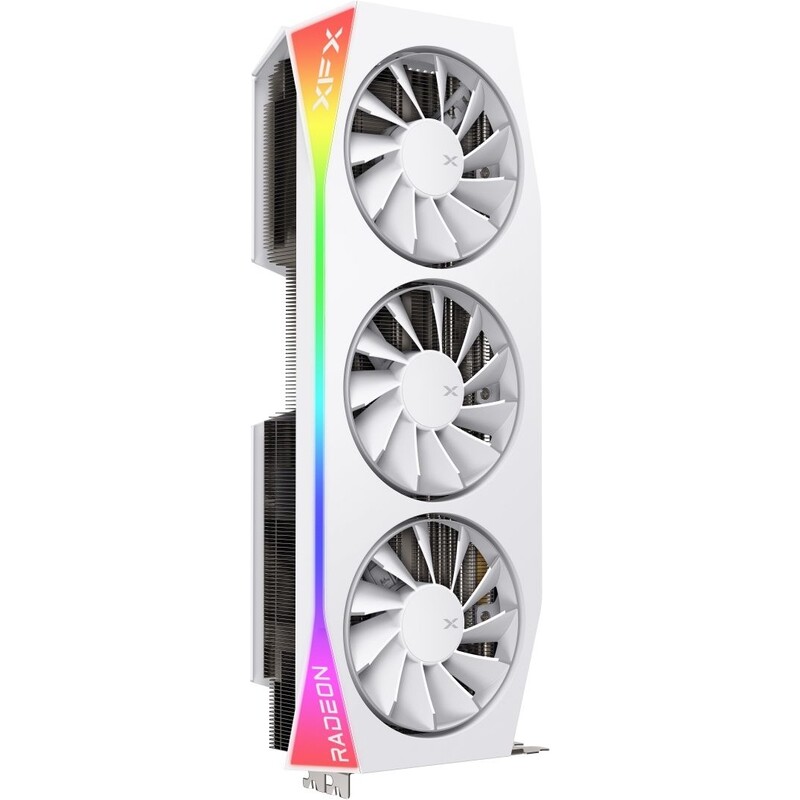 Відеокарта AMD Radeon RX 9070 XT 16GB GDDR6 Mercury OC Magnetic Air Edition With RGB White XFX (RX-97TMARGW9)