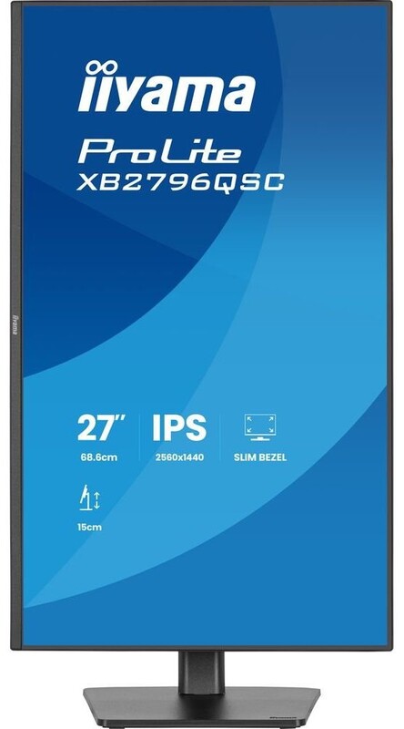 Монітор Iiyama 27" ProLite XB2796QSC-B1 IPS Black