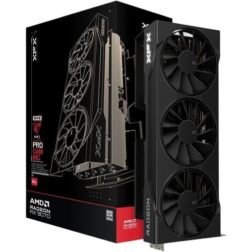 ▷ Видеокарта AMD Radeon RX 9070 16GB GDDR6 Swift OC Triple Fan