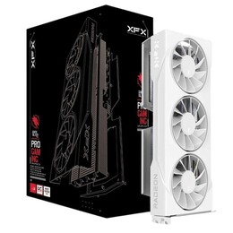 Видеокарта AMD Radeon RX 9060 XT 16GB GDDR6 Swift OC Triple Fan Gaming Edition White XFX (RX-96TS316W7)