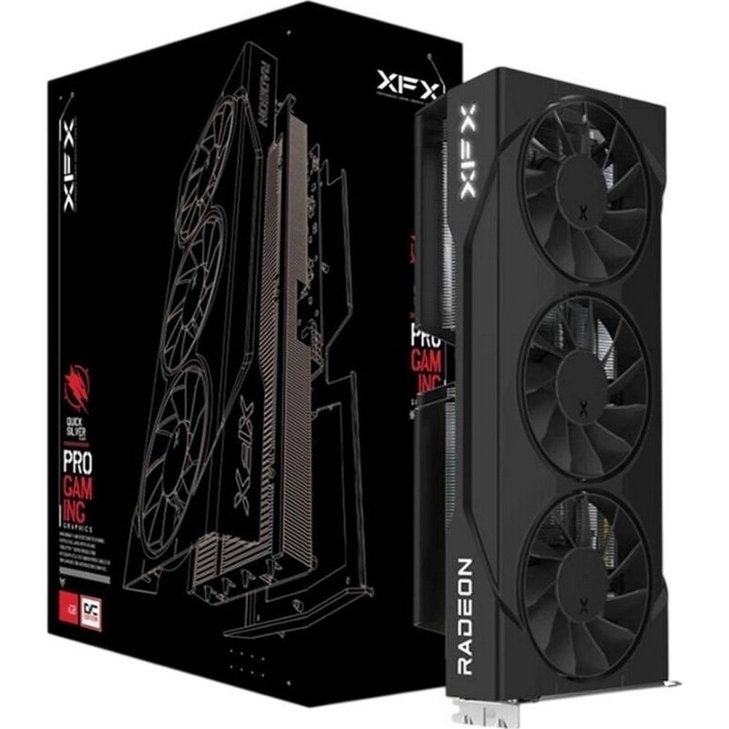 Видеокарта AMD Radeon RX 9060 XT 16GB GDDR6 Swift OC Triple Fan Gaming Edition XFX (RX-96TS316B7)