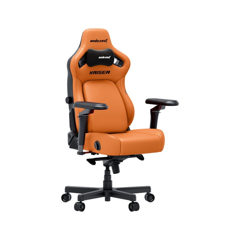 Кресло для геймеров Anda Seat Kaiser 4 V2 Size XL PVC Orange (AD12YDDC-XLL-20-O-PV/C-03)