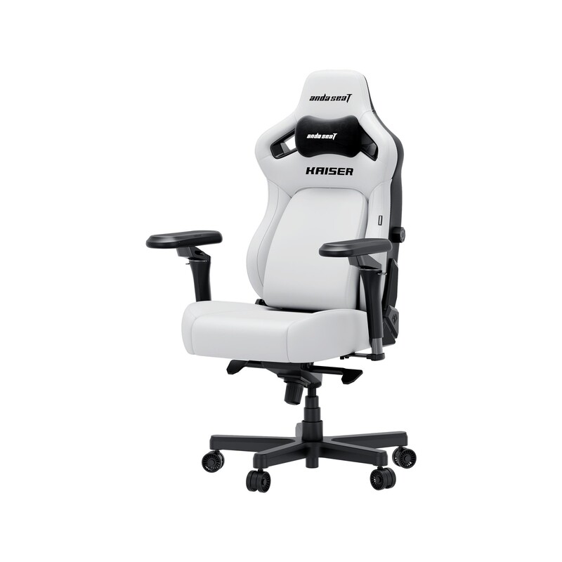 Кресло для геймеров Anda Seat Kaiser 4 V2 Size XL PVC White (AD12YDDC-XLL-20-W-PV/C-03)