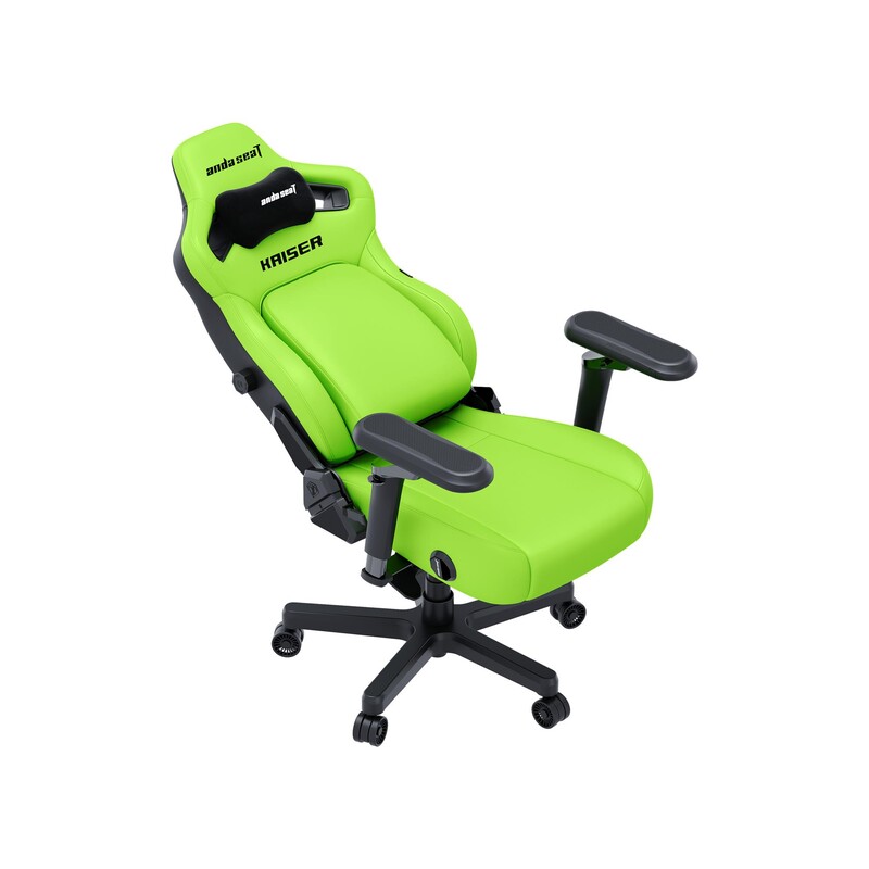 Кресло для геймеров Anda Seat Kaiser 4 V2 Size XL PVC Cyber Green (AD12YDDC-XLL-20-C-PV/C-03)