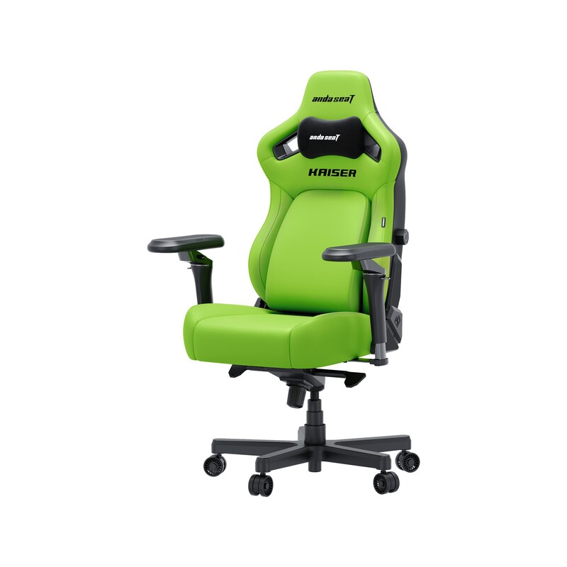 Кресло для геймеров Anda Seat Kaiser 4 V2 Size XL PVC Cyber Green (AD12YDDC-XLL-20-C-PV/C-03)
