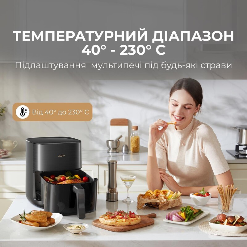 Мультипіч Mova AeroChef FD10s Pro Black (VFF12A-BL-S)
