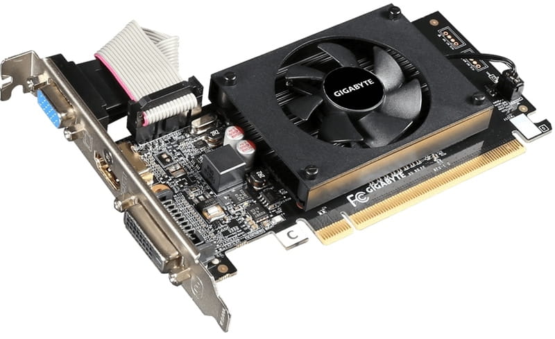 Відеокарта GF GT 710 2GB GDDR3 Gigabyte (GV-N710D3-2GL)