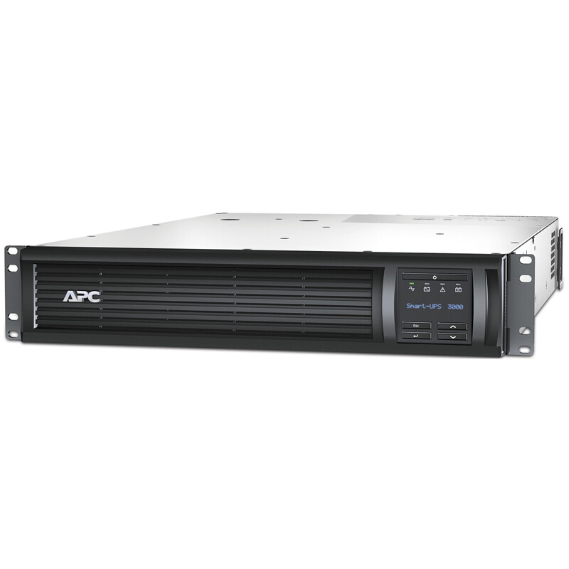 ИБП APC Smart-UPS 3000VA LCD, Lin.int., 9 x IEC, USB, RJ-45, LCD, металл (SMT3000RMI2U)