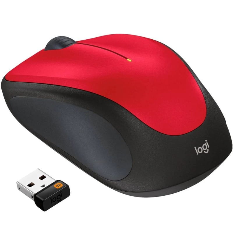 Мышь беспроводная Logitech M235 Red (910-002496)