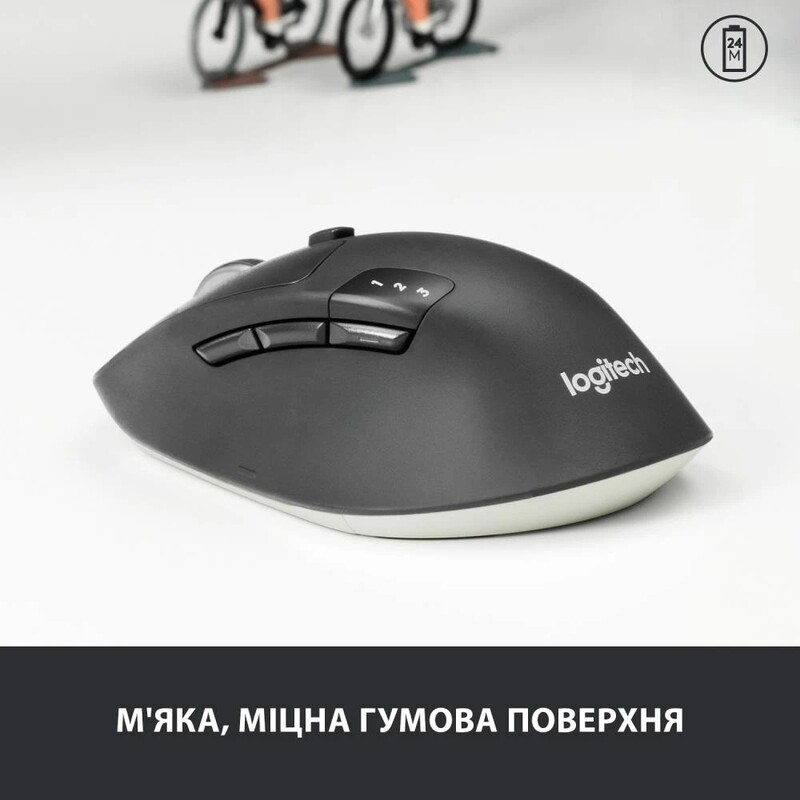 Мышь беспроводная Logitech M720 Triathlon Black (910-004791)