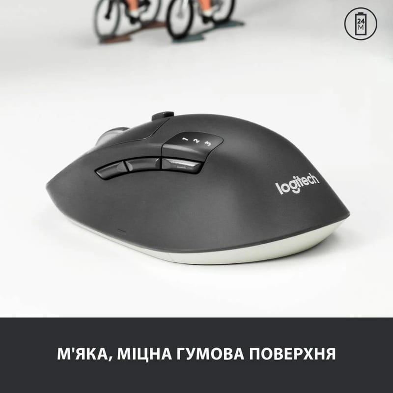 Мышь беспроводная Logitech M720 Triathlon Black (910-004791)