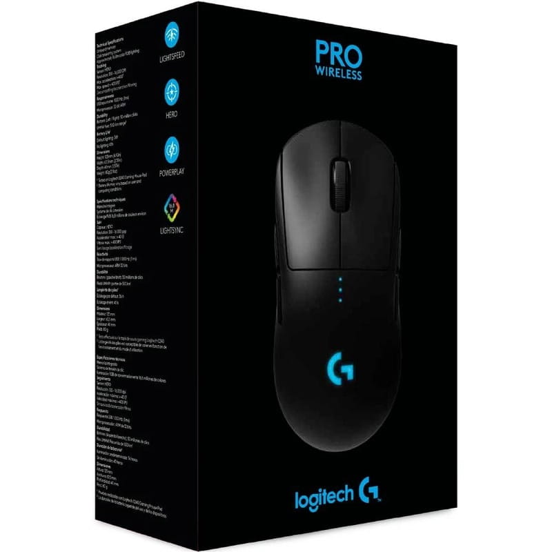 Миша бездротова Logitech Pro Gaming Wireless Black (910-005272)