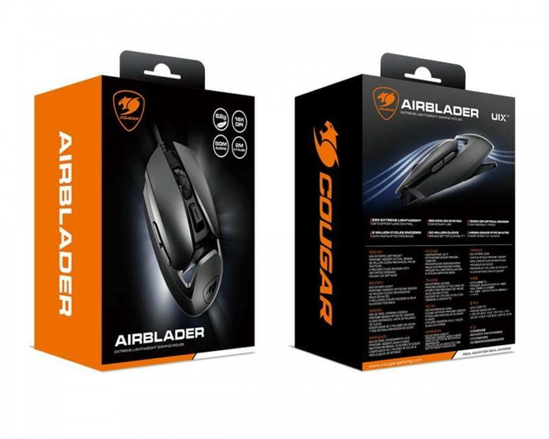 Мышь Cougar Airblader Black USB