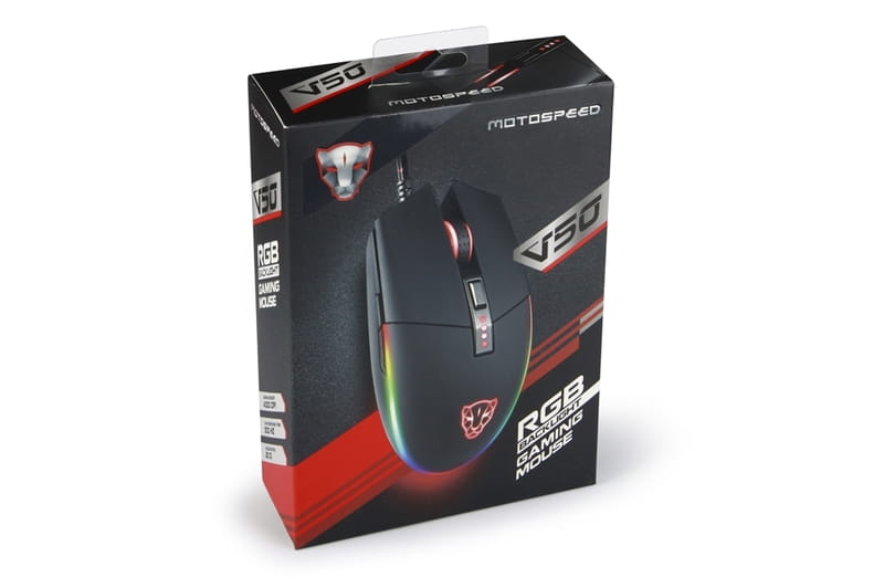 Мышь Motospeed V50 (mtv50) Black