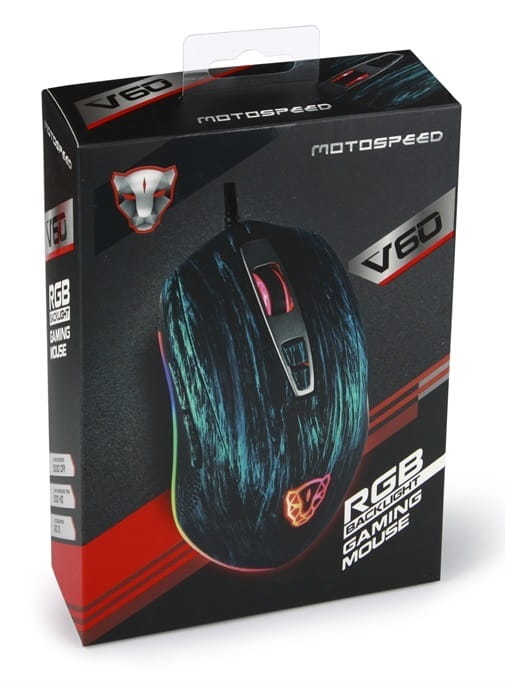 Мышь Motospeed V60 Van Gogh Blue (mtv60van)
