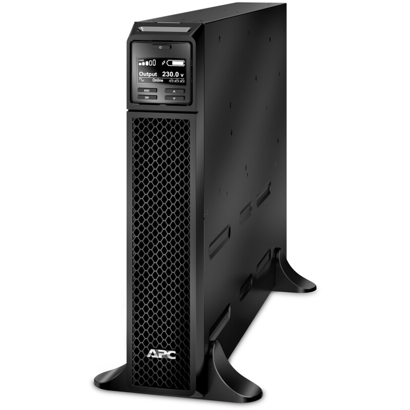 ИБП APC Smart-UPS SRT 2200VA, Online, 10 х IEC, USB, RJ-45, металл (SRT2200XLI)