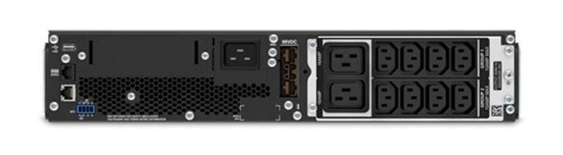 Джерело безперебійного живлення APC Smart-UPS SRT 3000VA RM LCD, Online, 10 х IEC, USB, RJ-45, метал (SRT3000RMXLI)