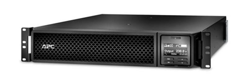 Джерело безперебійного живлення APC Smart-UPS SRT 3000VA RM LCD, Online, 10 х IEC, USB, RJ-45, метал (SRT3000RMXLI)