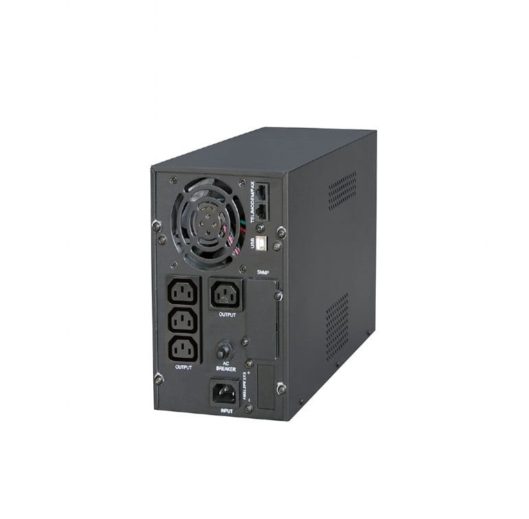 Джерело безперебійного живлення EnerGenie EG-UPS-PS2000-01 2000VA, Line Int., AVR, 3xIEC, метал
