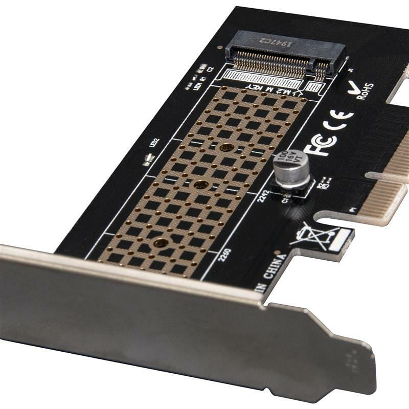 Контроллер Frime (ECF-PCIEtoSSD003.LP) PCI-E-M.2 (M Key) NVMe