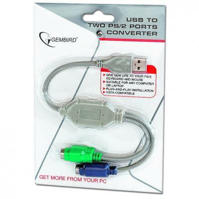 Контроллер USB-2xPS/2 Cablexpert  (UAPS12)