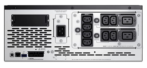 ИБП APC Smart-UPS X 2200VA Rack/Tower, Lin.int., 10 x IEC, USB, RJ-45, LCD, металл (SMX2200HV)