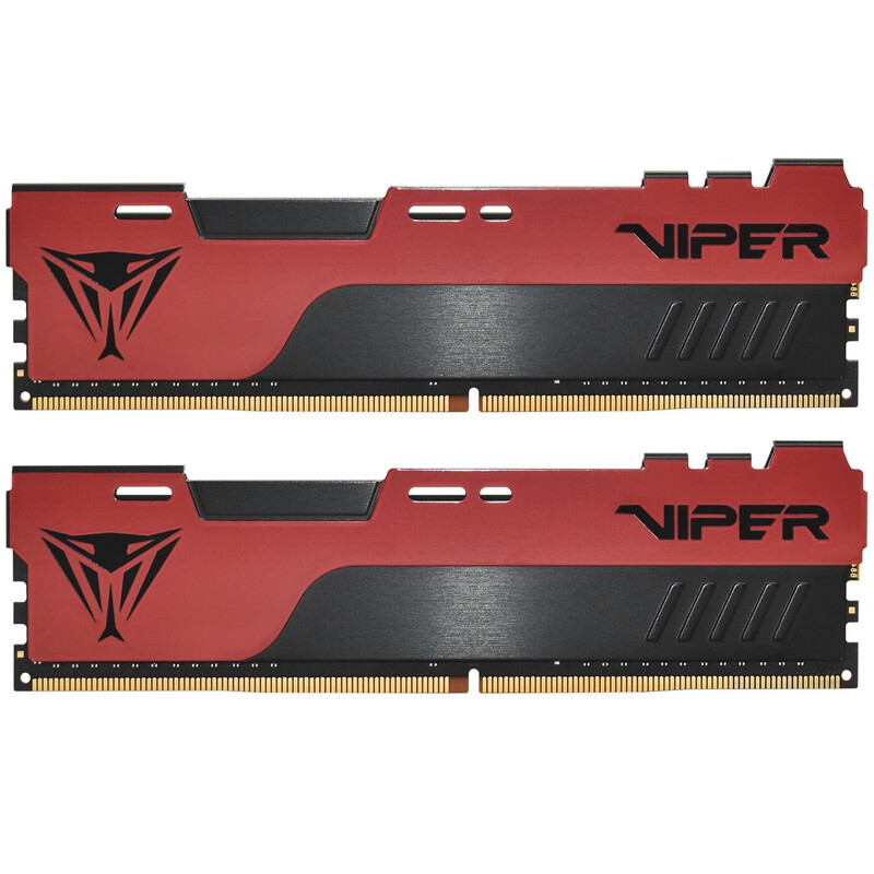 Модуль пам`яті DDR4 2x8GB/3200 Patriot Viper Elite II Red (PVE2416G320C8K)