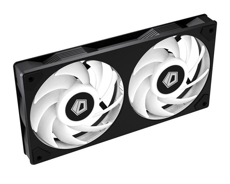 Вентилятор ID-Cooling Icefan 240 ARGB, 245x125x27мм, 3-pin, 4-pin PWM, чорний
