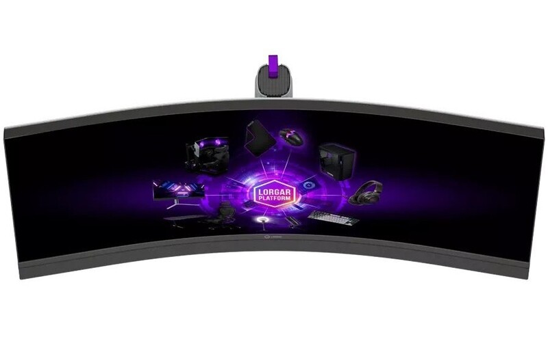 Монітор Acer 34" 34MP1 (LRG-34MP1W180C-GY) VA Grey Curved 180Hz