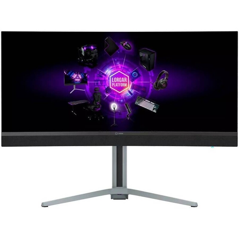 Монітор Acer 34" 34MP1 (LRG-34MP1W180C-GY) VA Grey Curved 180Hz