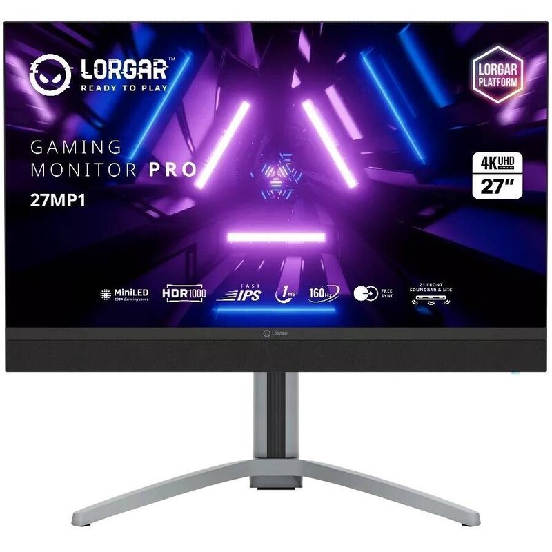 Монітор Acer 27" 27MP1 (LRG-27MP1U160-GY) IPS Grey 160Hz