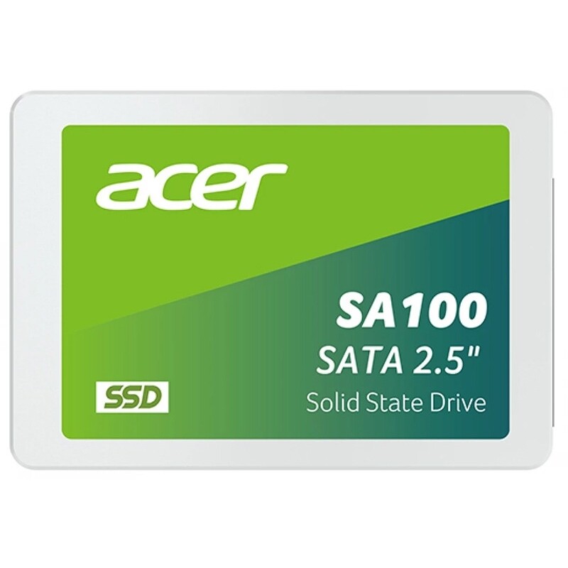 Накопичувач SSD  480GB Acer SA100 2.5" SATAIII 3D NAND TLC (BL.9BWWA.103)