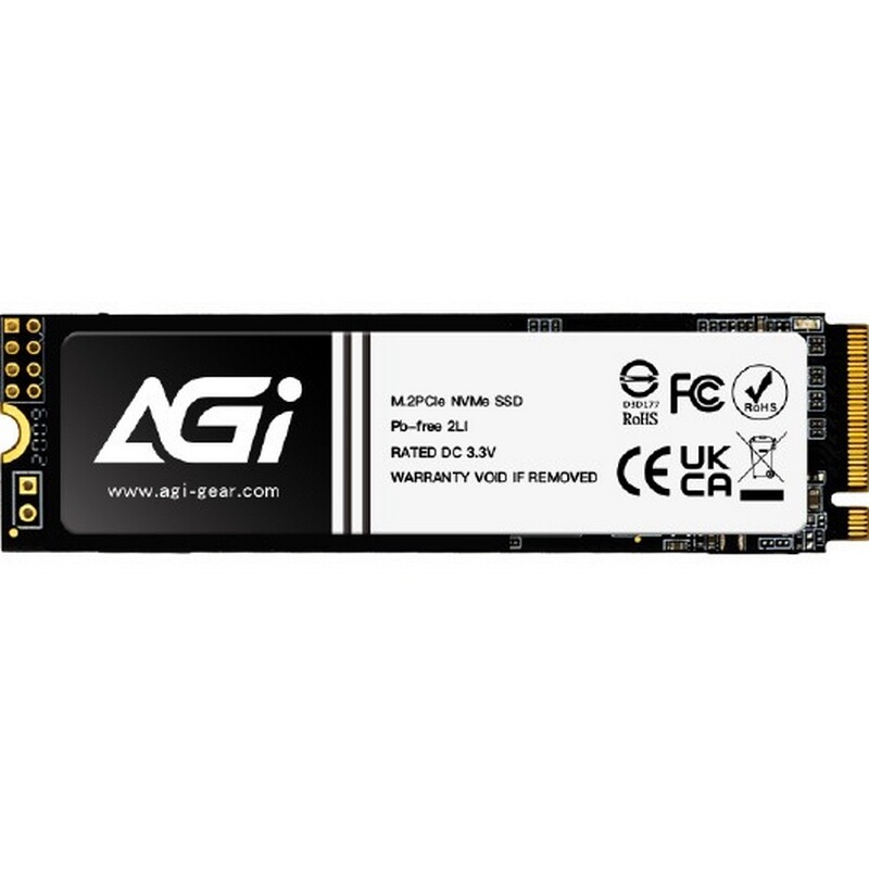 Накопичувач SSD 1TB AGI AI818 M.2 2280 PCIe Gen4.0 x4 NVMe 3D NAND (AGI1T0G43AI818-CB)
