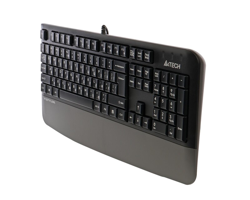 Клавіатура A4Tech FK20 Grey