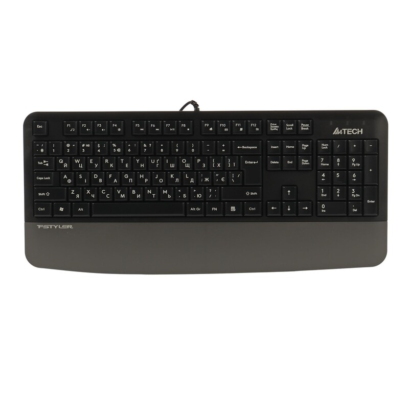 Клавіатура A4Tech FK20 Grey