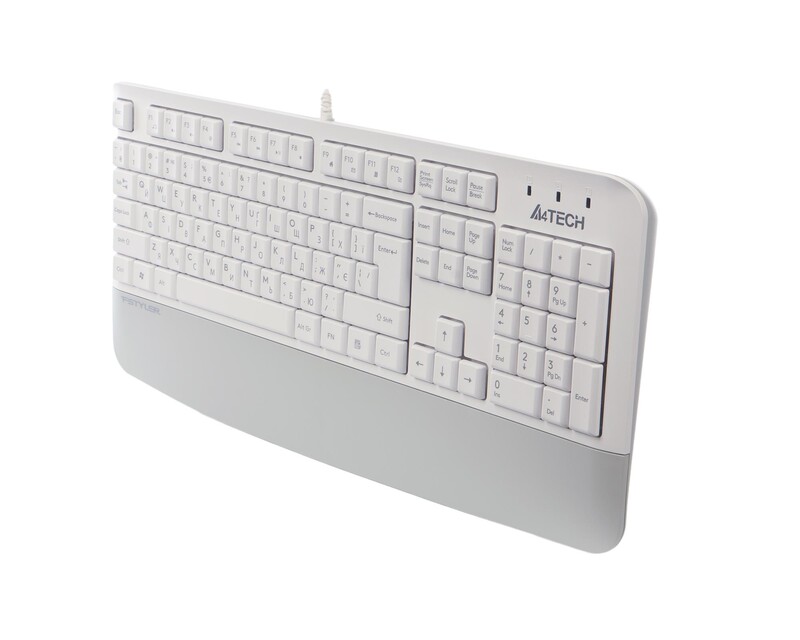 Клавіатура A4Tech FK20 White