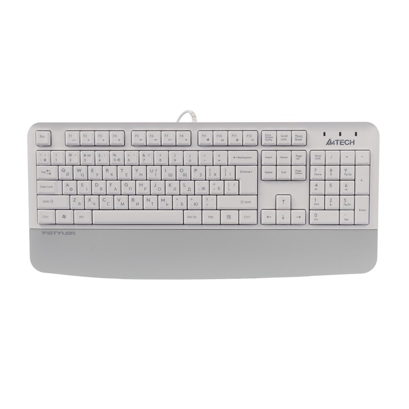 Клавіатура A4Tech FK20 White