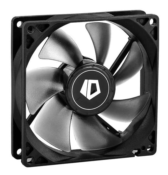 Вентилятор ID-Cooling NO-9225-SD, 92x92x25мм, 3-pin, чорний