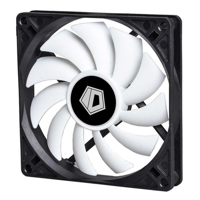 Вентилятор ID-Cooling NO-9215 PWM, 92x92x15мм, 4-pin, чорно-білий