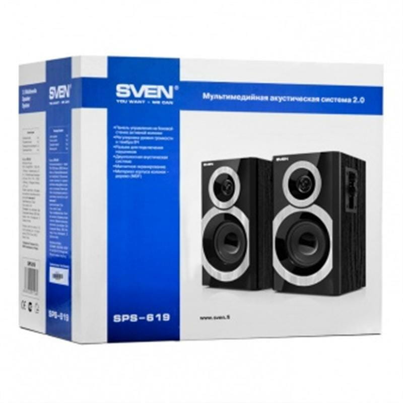 Акустична система Sven SPS-619 Black купити в Харкові, Києві за ціною 2 ...