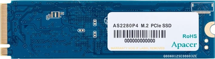 Накопичувач SSD  256GB Apacer AS2280P4 M.2 2280 PCIe 3.0 x4 3D TLC (AP256GAS2280P4-1)