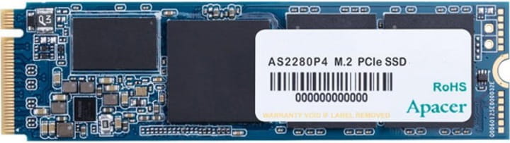 Накопичувач SSD  256GB Apacer AS2280P4 M.2 2280 PCIe 3.0 x4 3D TLC (AP256GAS2280P4-1)