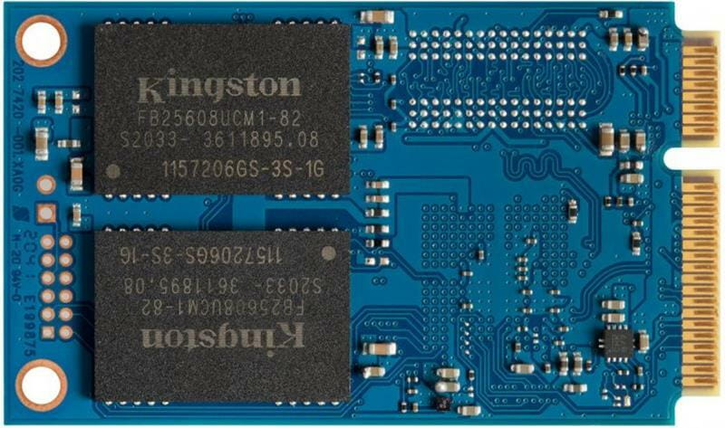 Накопичувач SSD  512GB Kingston KC600 mSATA SATAIII 3D TLC (SKC600MS/512G)