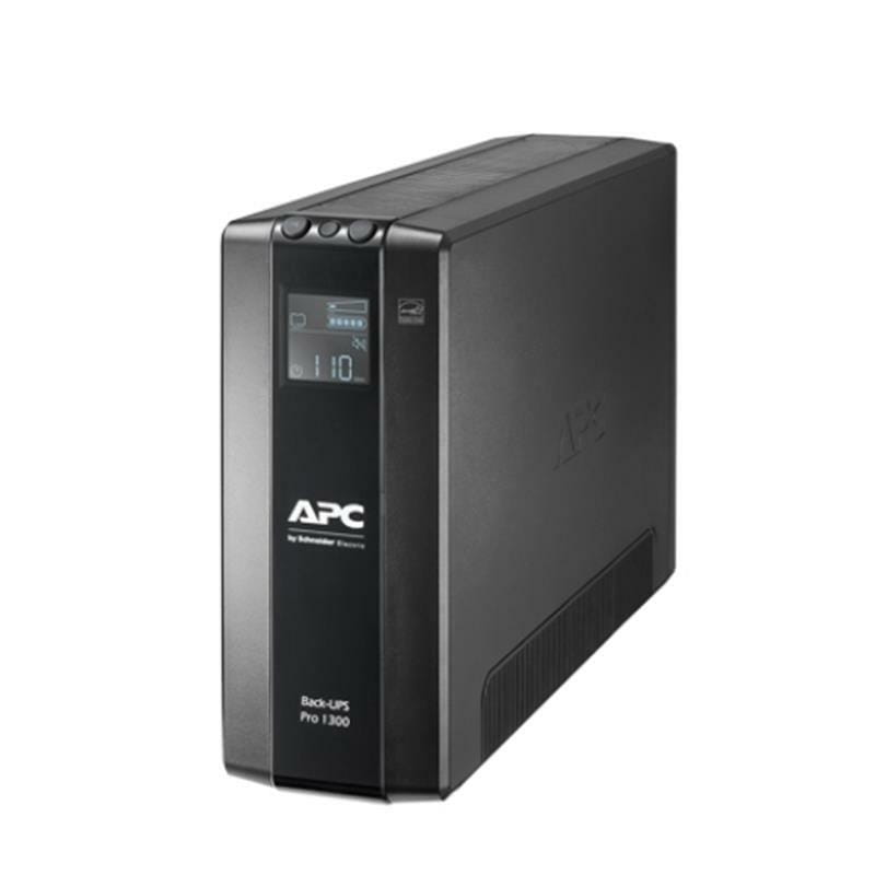 ИБП APC UPS Pro BR 1300VA, Lin.int., 8 х IEC, LCD, USB, металл (BR1300MI)